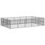 Roff 100cm H Galvanised Steel Exercise Pen-1978396975
