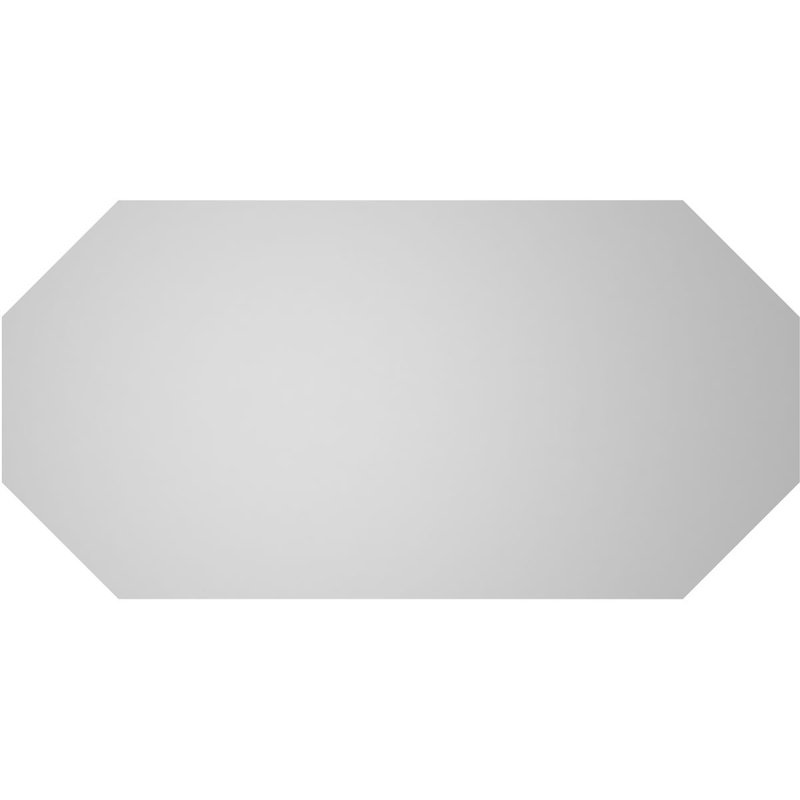 Évent horizontal gondole allongé en surface octogonal Signature, H 12 po x l 24 po x P 1,5 po