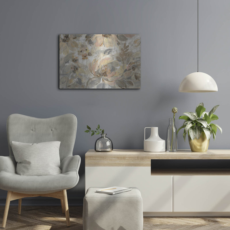 «Ivory Floral» par Silvia Vassileva, H 16 po x l 24 po