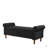 Tufted Button Storage Bench, Fabric Upholstered Ottoman, Window Bench, Rolled Arm Design
