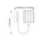 Ampelius Steel Armed Sconce-91291135