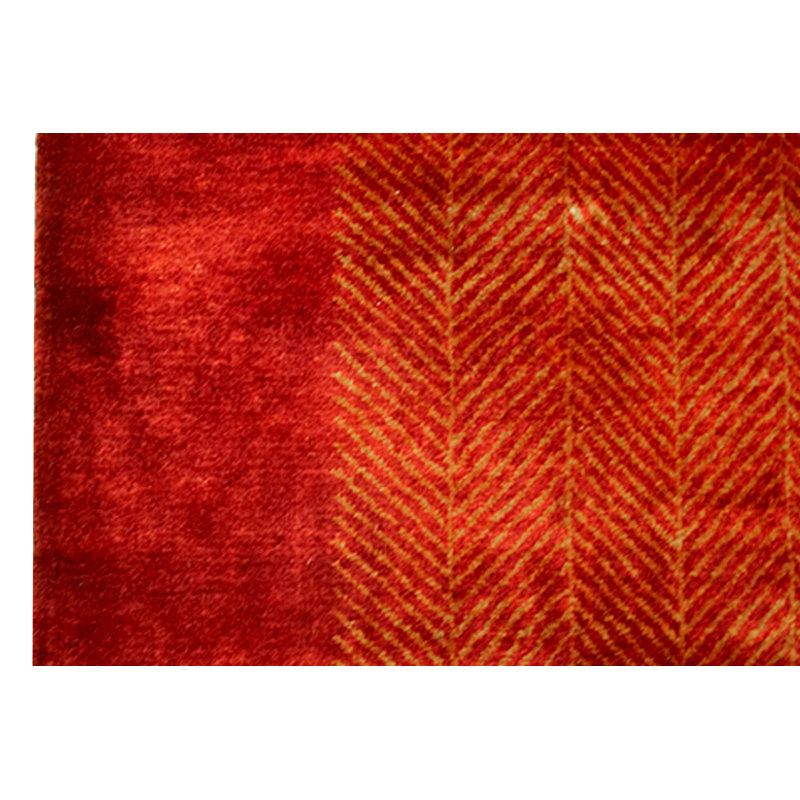 Wool Chevron Area Rug
