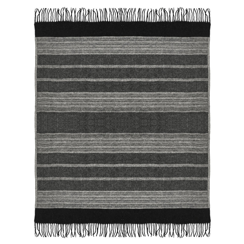 Brian Throw Blanket, Night Black