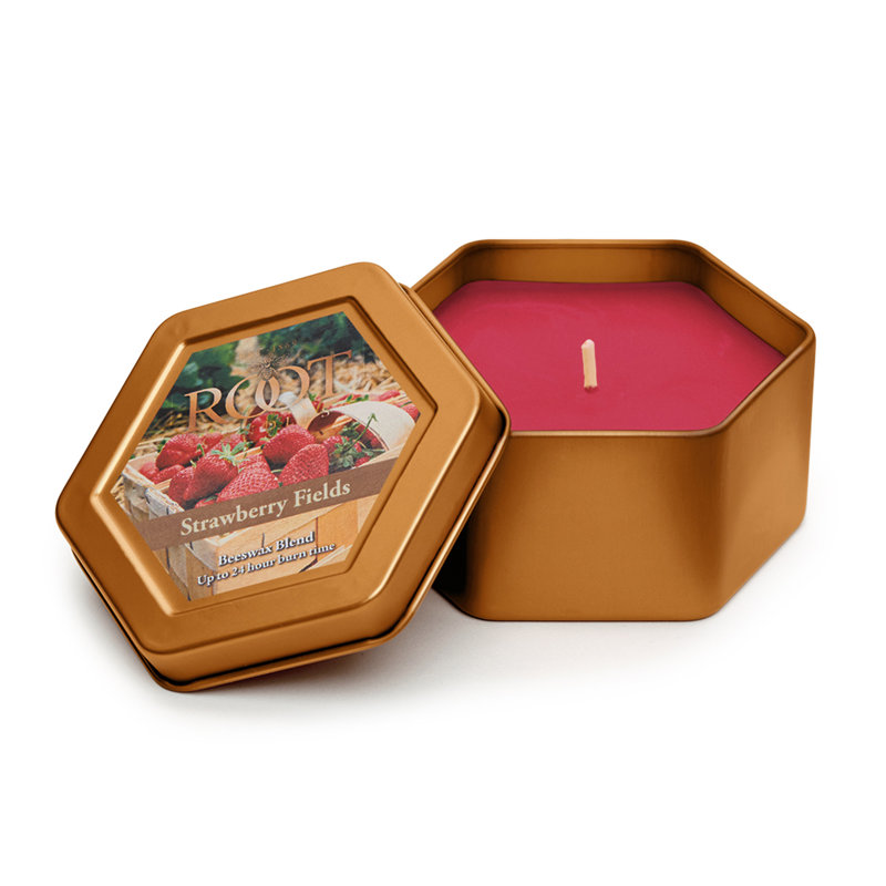 Strawberry Fields Scented Jar Candle