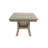 Formal Lavish 7pc Dining Set Traditional Silver Finish Dining Table And 6x Chairs Tufted Upholstered