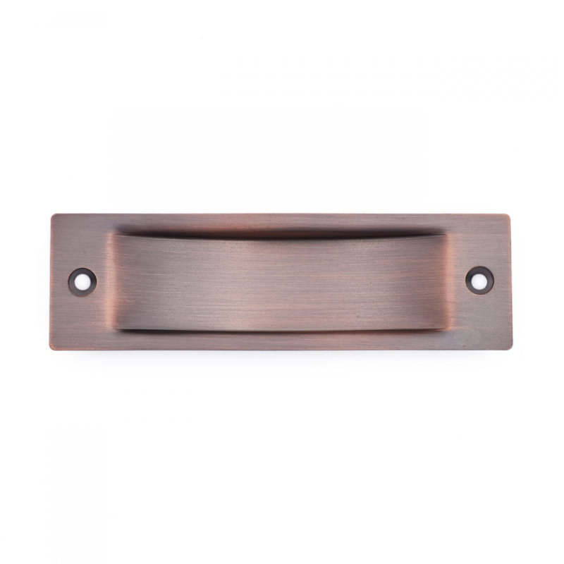 Poignée mince encastrée rectangulaire CF Series, Distressed Copper