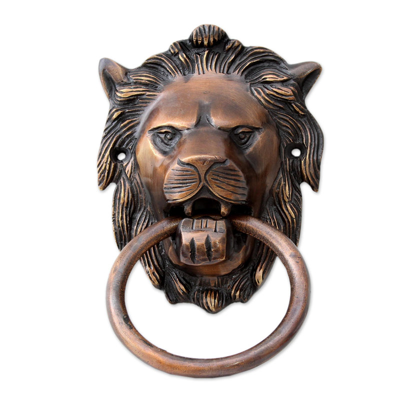 Heurtoir de porte en laiton Mitiwanga