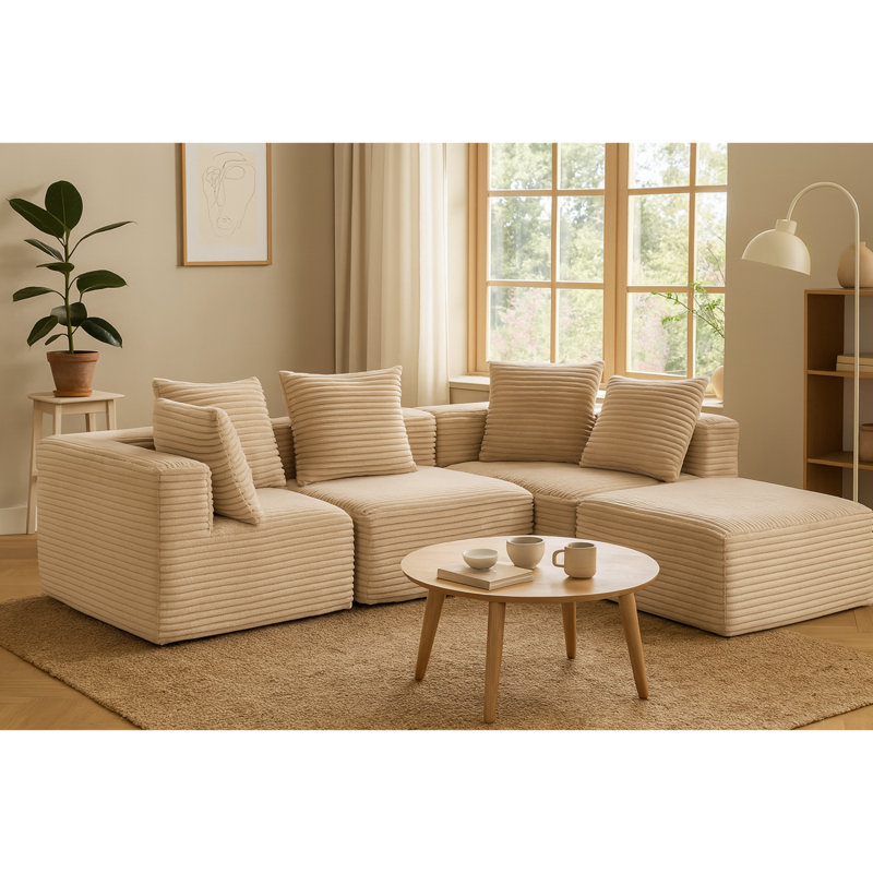 Canapé compressé: Canapé Magic-Cube-YKX-33001-Beige, Beige