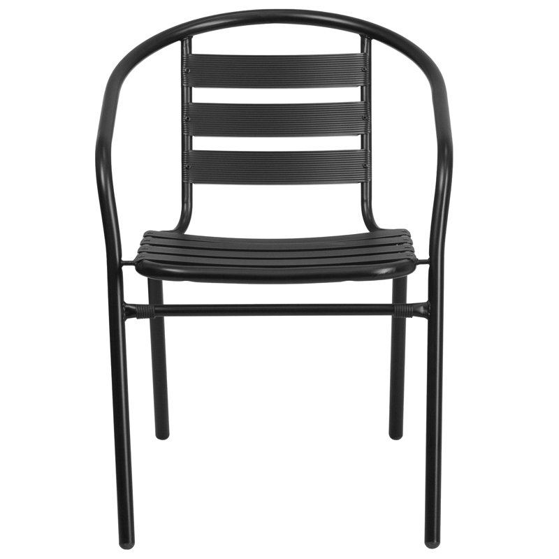 Chaise de patio Siyam, Noir