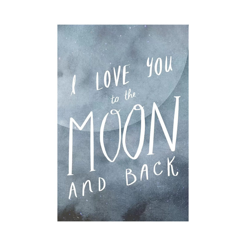 Celestial Love Collection B by Victoria Borges - Wrapped Canvas Print, 66.04 cm H x 45.72 cm W x 3.175 cm D