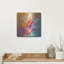 Art mural en métal Winston Porter «Fiery Flora's Waltz» par r3darch0n-906943414