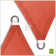 Colourtree Customize Right Triangle Sun Shade Sail