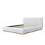 Lit plateforme tapissier de conception à profil bas-183782398