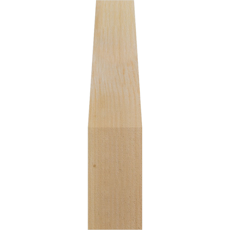 Attelle de genou olympique, Sapin de Douglas, H 20 po x l 4 po x P 12 po, Sciage brut