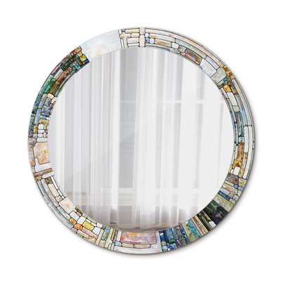 Huldar Glass Flat Wall Mirror