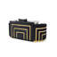 Sofa Soledad G00523A-L deux places, noir