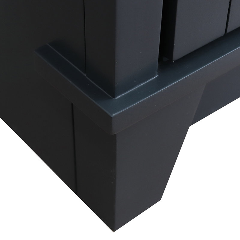 Fraiture 61'' Double Bathroom Vanity with Quartz Top
