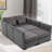 Toxi 58.26" Upholstered Sleeper Sofa-869559829