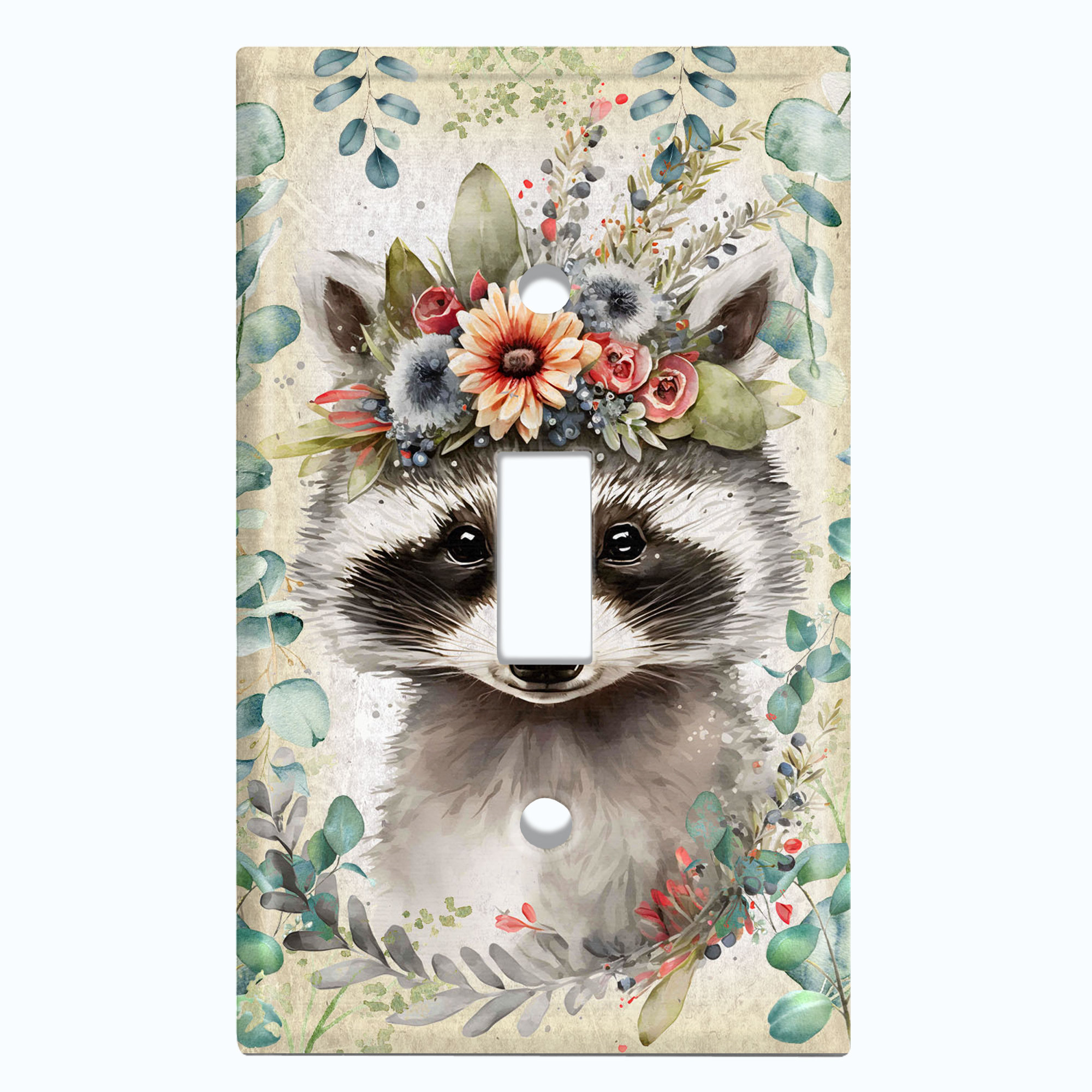 WorldAcc Wildlife 1 -Gang Toggle Light Switch Wall Plate | Wayfair