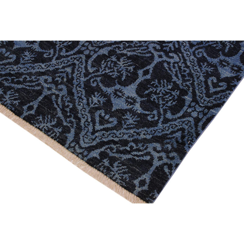 Brayton One-of-a-Kind 3'11" x 5'8" Area Rug in Blue/Black