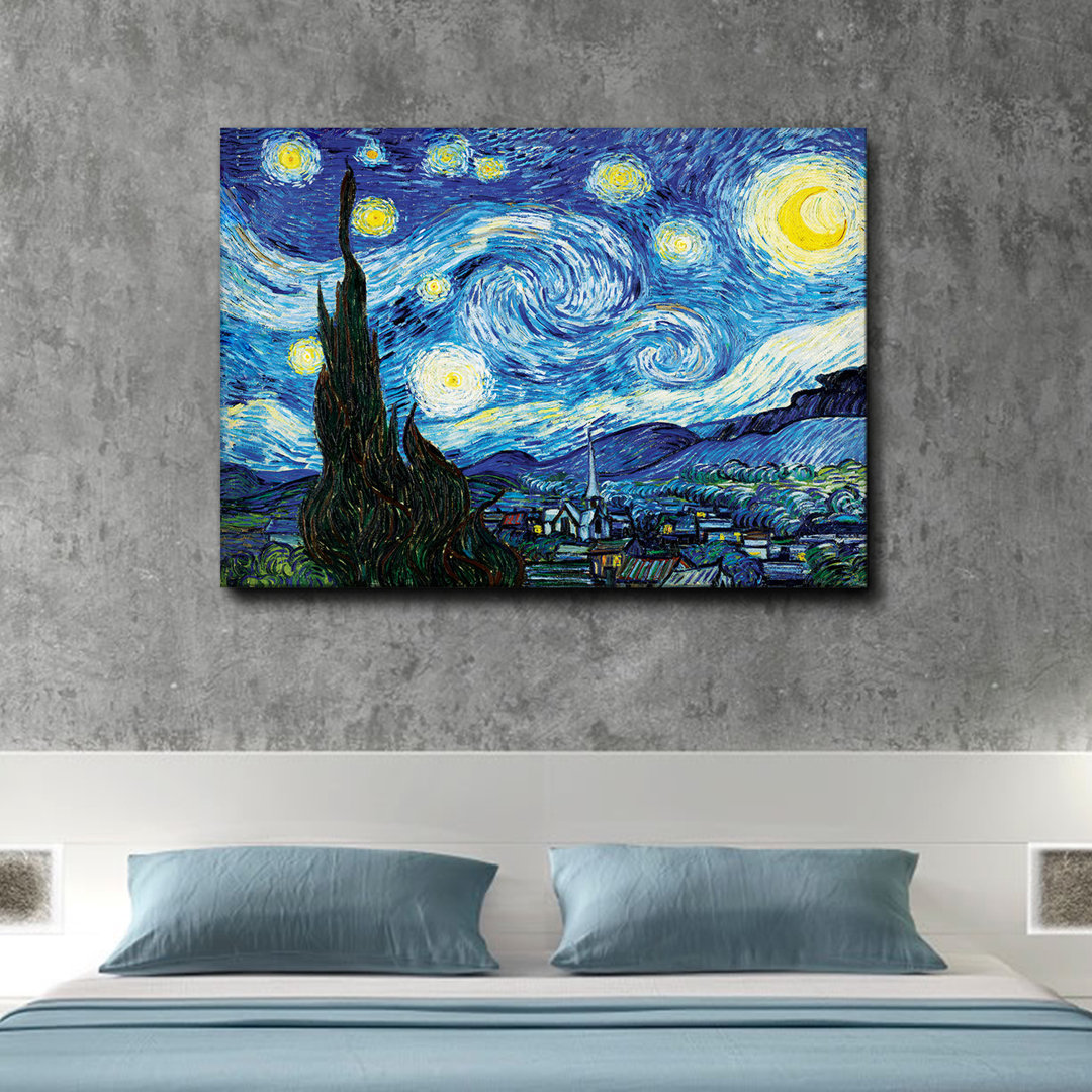 Leinwandbild Notte Stellata von Vincent Van Gogh