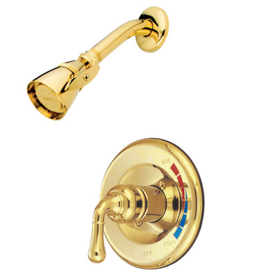 Robinet de douche à une poignée et pression équilibrée Kingston Brass Magellan