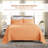 Scotia 100% Cotton All-Season Geometric Fret Jacquard Matelasse Bedspread/Coverlet Set-1646656932-1646656941