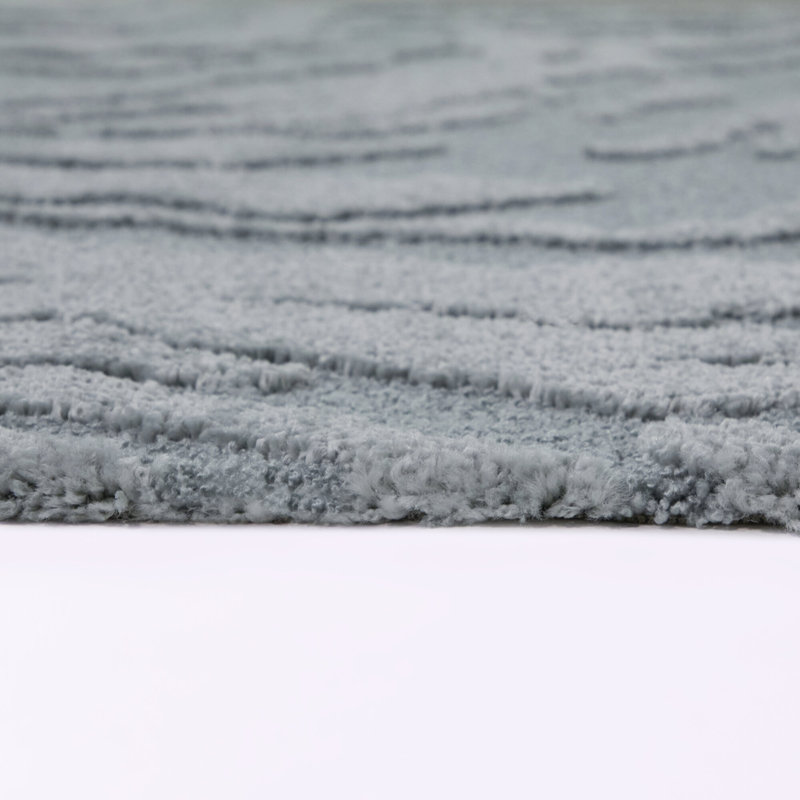 Tapis bleu sarcelle Alpert, 7 pi 10 po x 10 pi