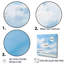 Minimalist Horizon Cloud Drift sur toile-97038089-97038098