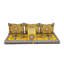 Chaise de plancher Spho Tone Boho avec coussin moelleux - siège bas pour salon, balcon ou coin méditation-139382183