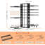 Metal Countertop / Cabinet Pot Rack