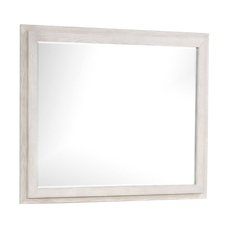 48.4"W Transitional Mirror, Weathered Gray