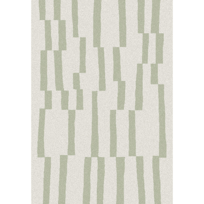 Abstract Wool Area Rug, Rectangle 160 x 230 cm