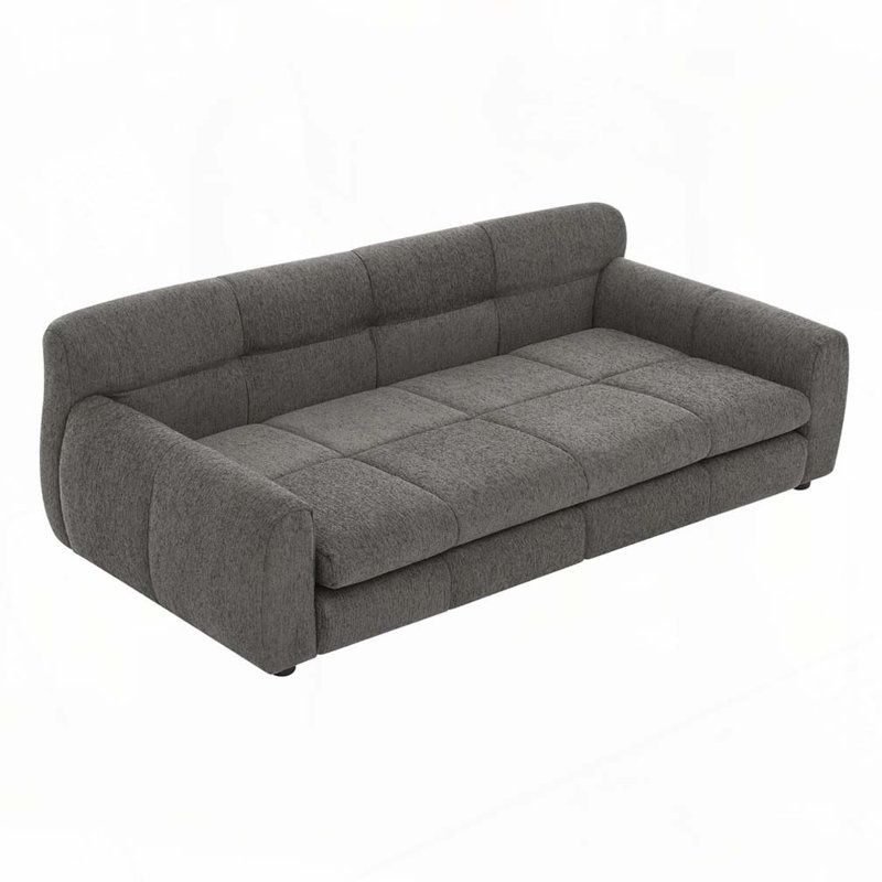 Rectangular Dog Pet Bed,Dog Sofa Bed, Dark Gray