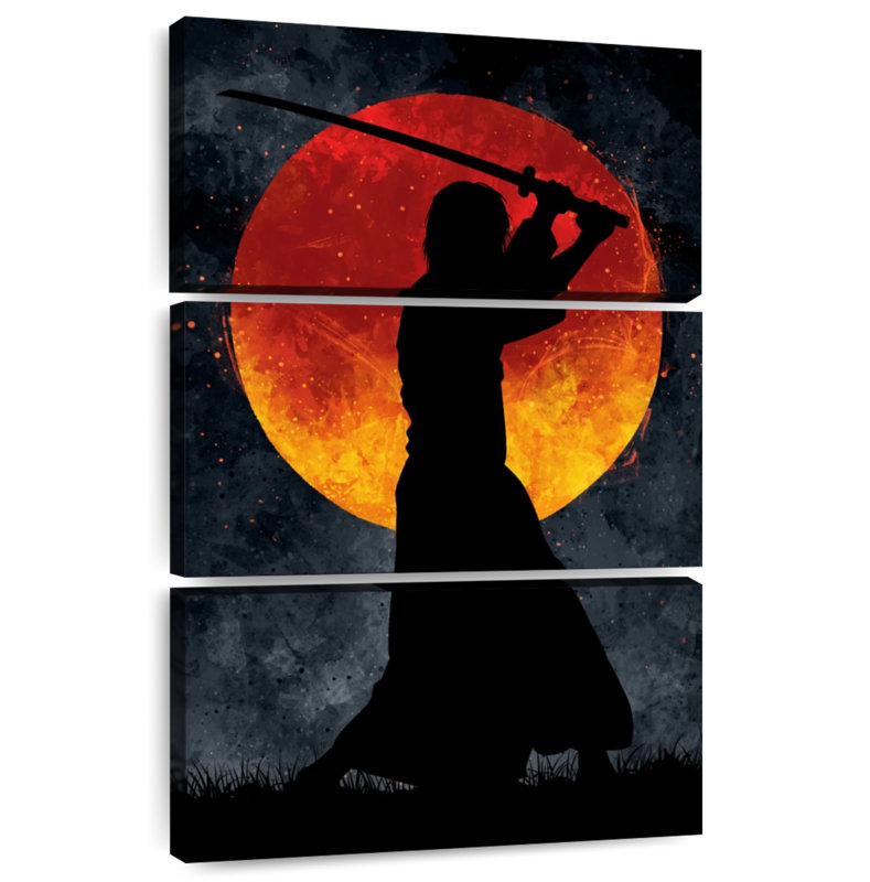 Leisha Samurai Moon Black