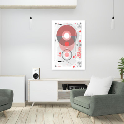 Contemporary Art Abstract Geometric Retro Art