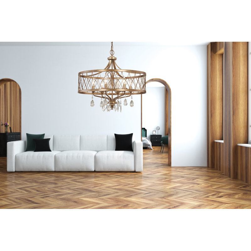 Minka Lavery West Liberty Olympus Gold Finish Chandelier