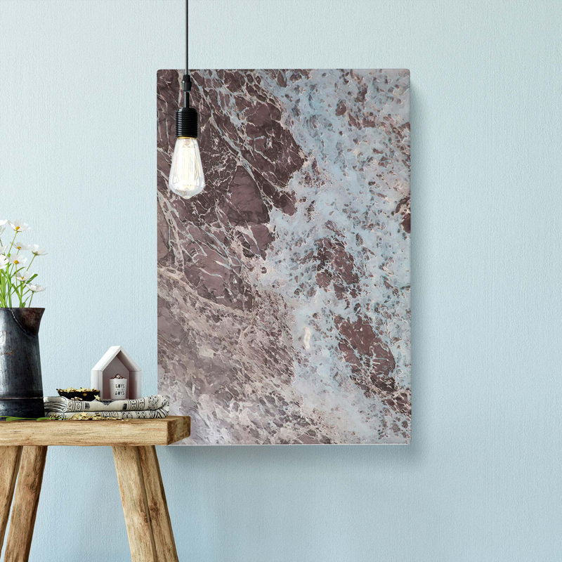 Earth Textures In Abstract - Wrapped Canvas Print, 50cm H x 35cm W x 3cm D