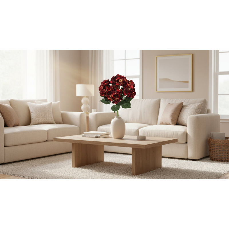 Hydrangea Bush, Burgundy