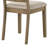 Brown Washed5-Piece Rectangular Dining Set