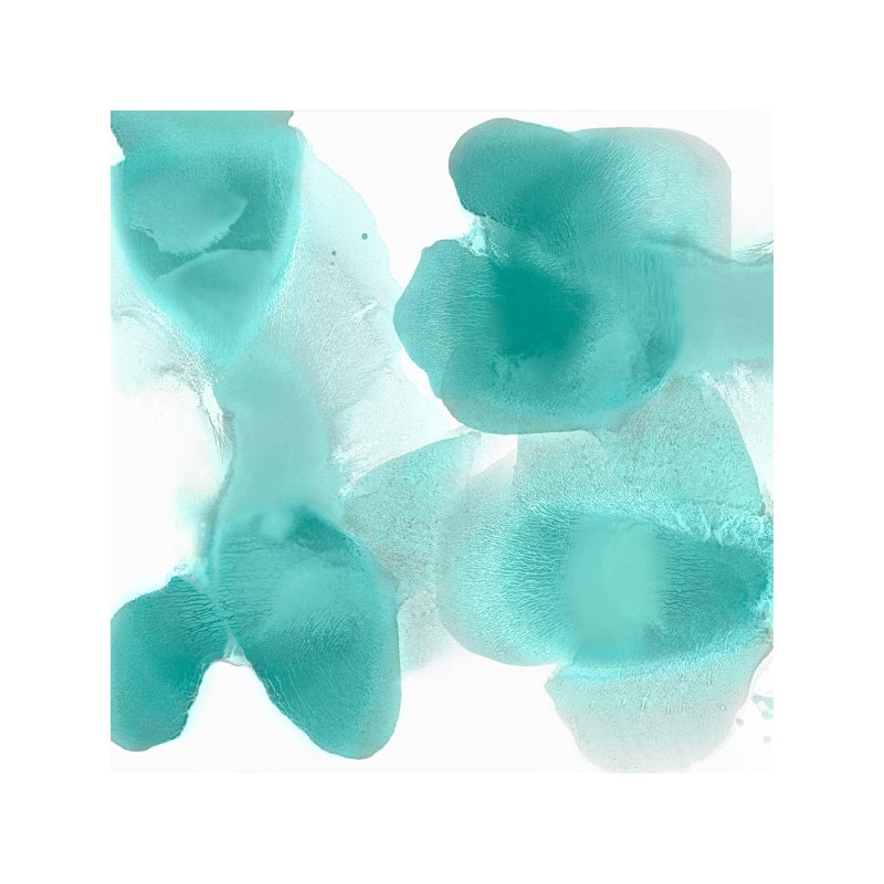 Dynamic Mint by Hannah Carlson - Wrapped Canvas Print
