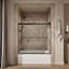 Levity 59.63" x 59.75" Bypass Bath Door with CleanCoat® Technology-203703923-170529351