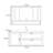 French light luxury simple bathroom cabinet