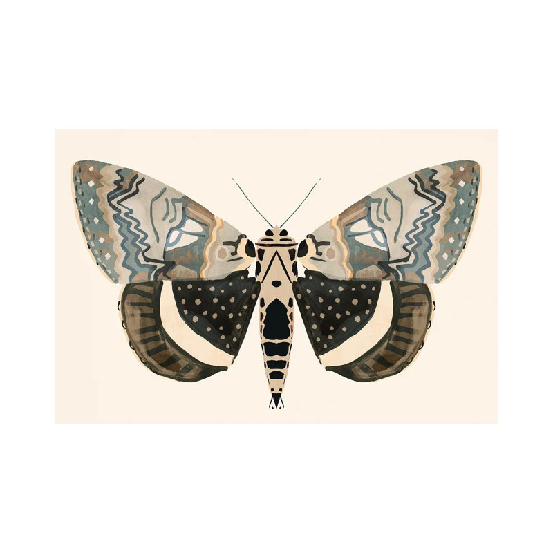 Papillon neutre I, H 12 po x l 18 po x 1,5 po