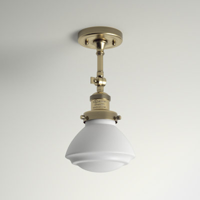 Plafonnier semi-encastré 1 lumière 6,75 po Chesterville