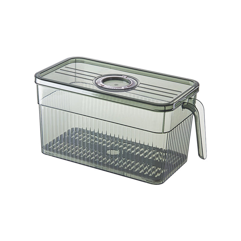 Boîte de rangement pour réfrigérateur, boîte de conservation, conservation de qualité alimentaire, légumes, œufs classés, boîte de rangement, avec couvercle