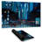 Evening in manhattan, new-york - 14.00"x24.25" Desk mat
