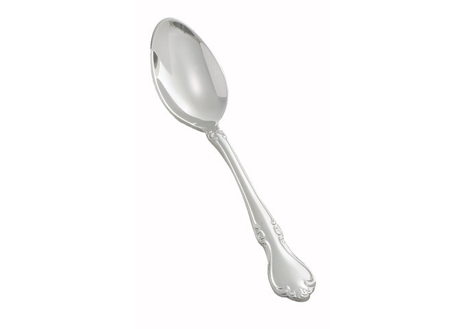 Winco Chantelle Stainless-Steel Demitasse Spoon, Extra Heavyweight, 4.5" (12 Pack)