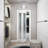 78.74-in Frosted Glass 1-Lite Solid Wood Primed Bi-Fold Door-85851413