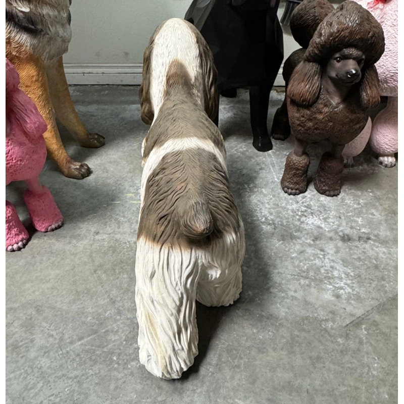 Statue de chien anglais Cocker Spaniel